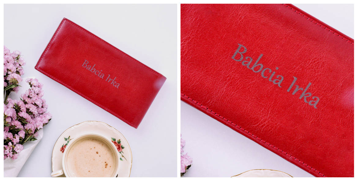 etui na okulary z grawerem- przykład wykonania