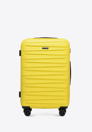 Średnia walizka WITTCHEN 56-3A-002-50 żółta