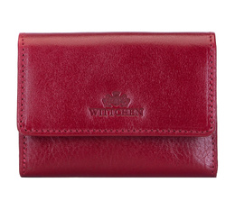 Portfel damski WITTCHEN 21-1-034-L30 czerwony skórzany