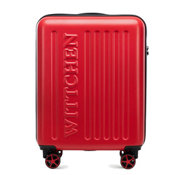 Mała walizka WITTCHEN 56-3A-501-35 czerwona, tłoczone logo